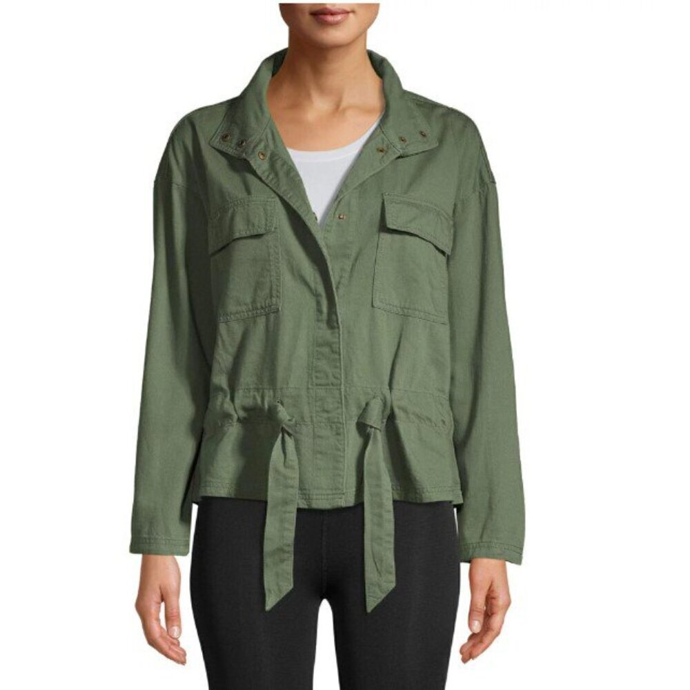 TIME AND TRU GREEN LIGHTWEIGHT JACKET GREAT CONDITION - Picture 2 of 13